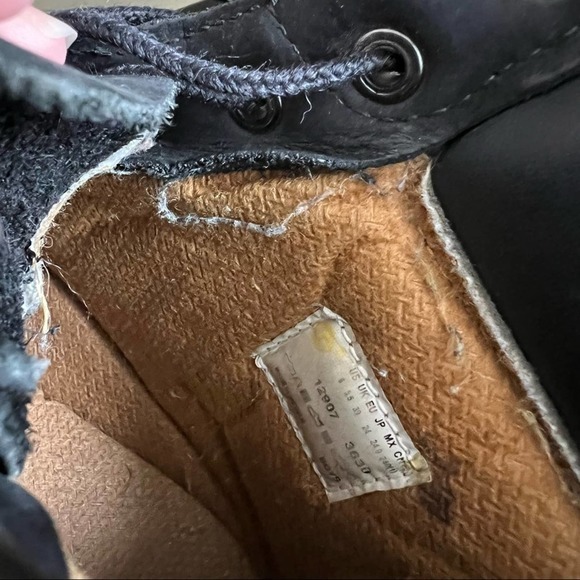 Timberland juniors all black waterproof boots Size 6 premium black nubuck 6 inch - Picture 13 of 16